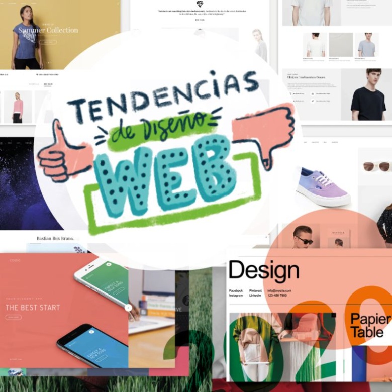 Imagen ilustrativa para la entrada "¡Tendencias de diseño web para 2020!"